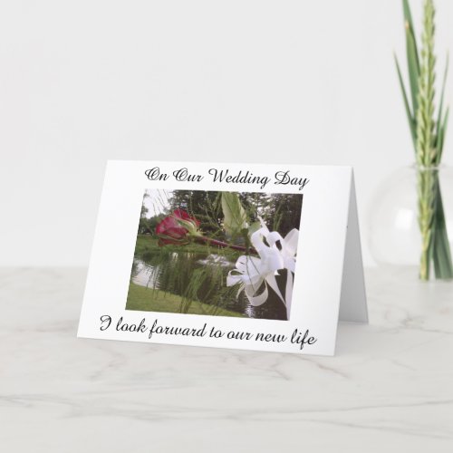 AS WE MARRY_NEW ADVENTURESYOU BY MY SIDE FOREVER CARD