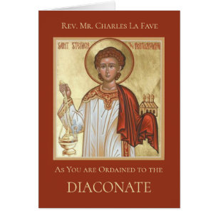 AS YOU ARE ORDAINED TO THE DIACONATE CARDS