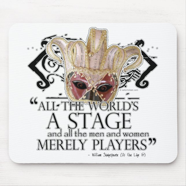 As You Like It Quote Mouse Pad (Front)