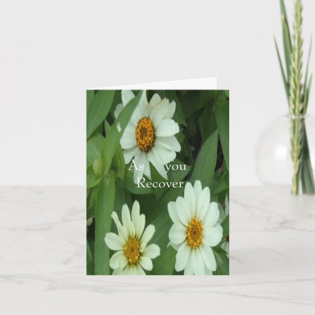 As You Recover Card (Front)