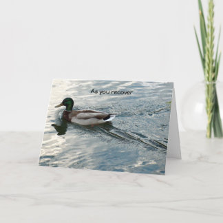 As you recover card