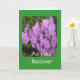 As You Recover Card | Zazzle