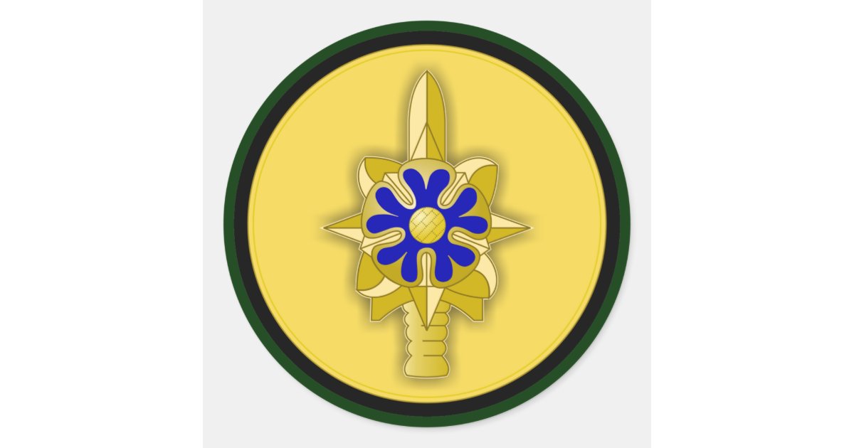 ASA Brass 1 Classic Round Sticker | Zazzle