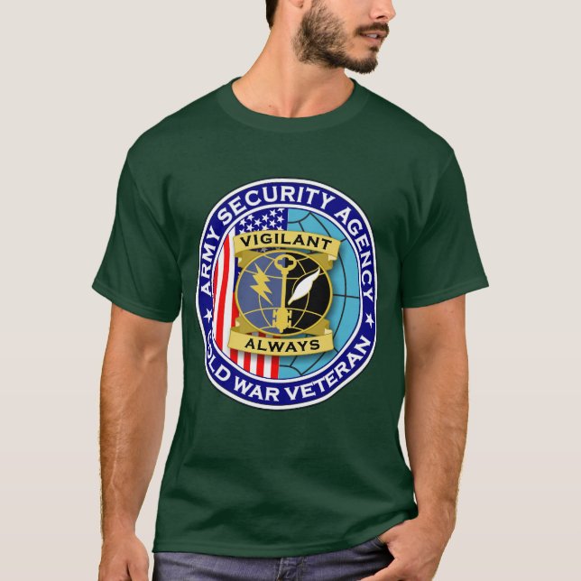 ASA Cold War Vet 2 T-Shirt (Front)