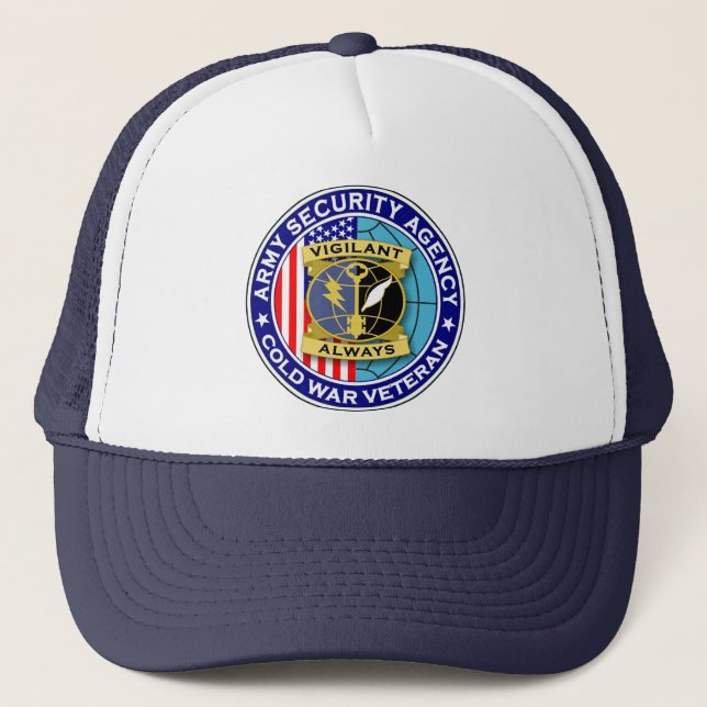 ASA Cold War Vet 2 Trucker Hat (Front)