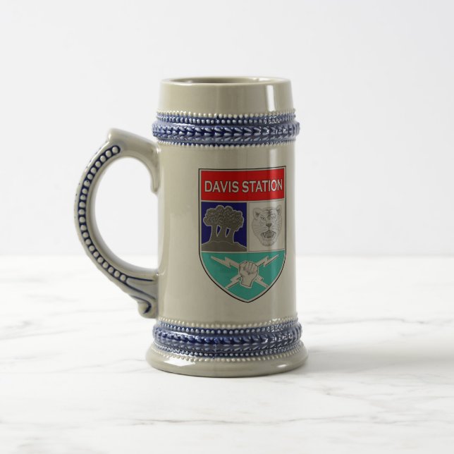 ASA Davis Station 1 Beer Stein (Left)