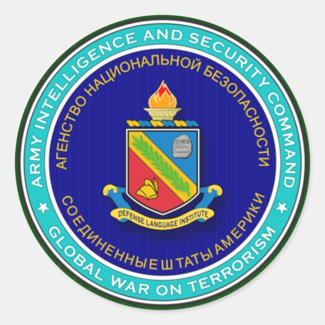 ASA DLI CW1 s Classic Round Sticker (Front)