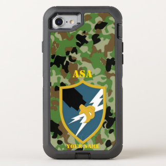 ASA (In GOD We Trust, all others we Monitor) OtterBox Defender iPhone SE/8/7 Case