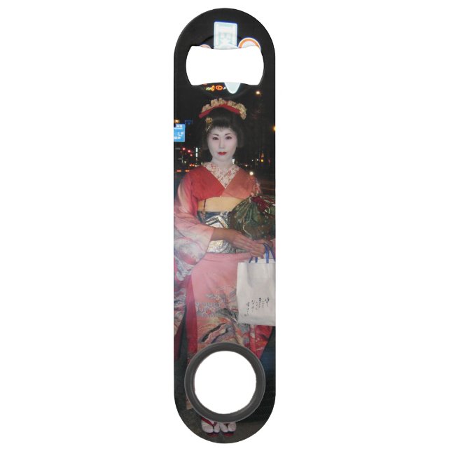 Asakusa Geisha Neo Tokyo Speed Bottle Opener (Front)