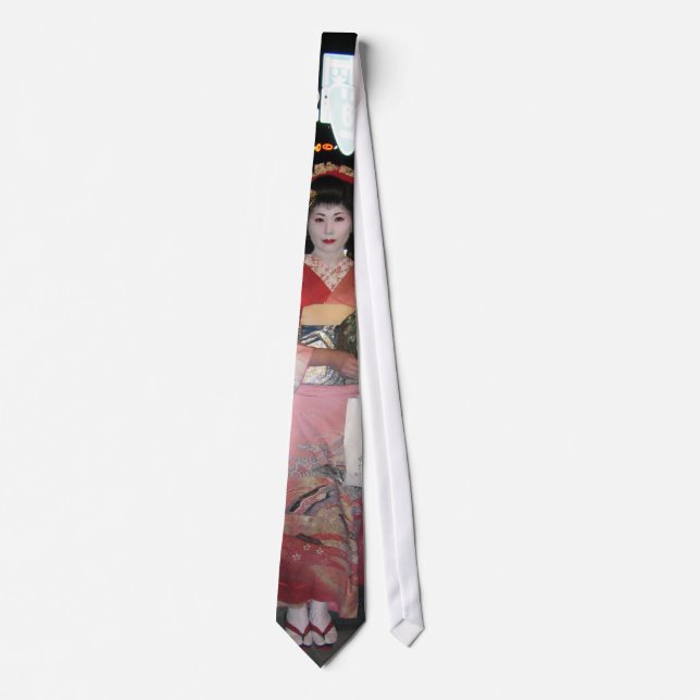 Asakusa Geisha Neo Tokyo Tie (Front)