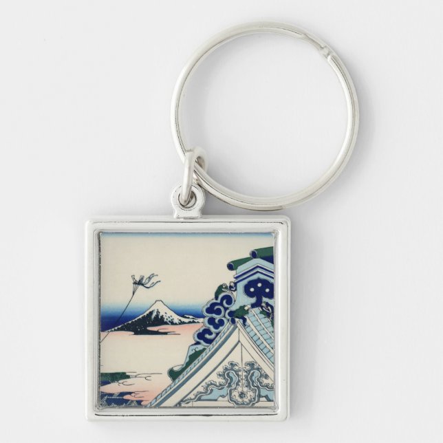 Asakusa Honganji Temple in the Eastern Capital Keychain (Front)