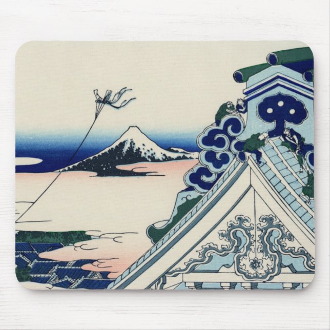 Asakusa Honganji Temple in the Eastern Capital Mouse Pad (Front)