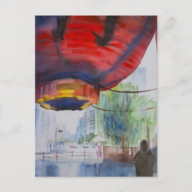 ASAKUSA, Japan Postcard (Front)