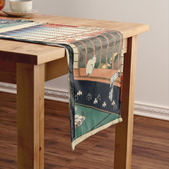 Asakusa Ricefields and Torinomachi Festival. Short Table Runner (In Situ)
