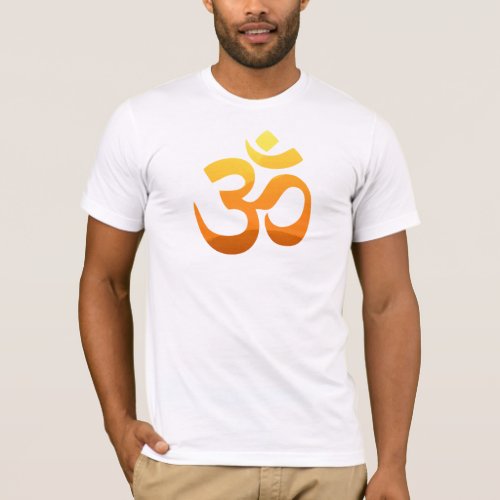Asana Relax Meditation Yoga Om Mantra Symbol Mens T_Shirt