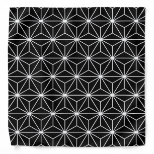 Asanoha Star Pattern Bandana