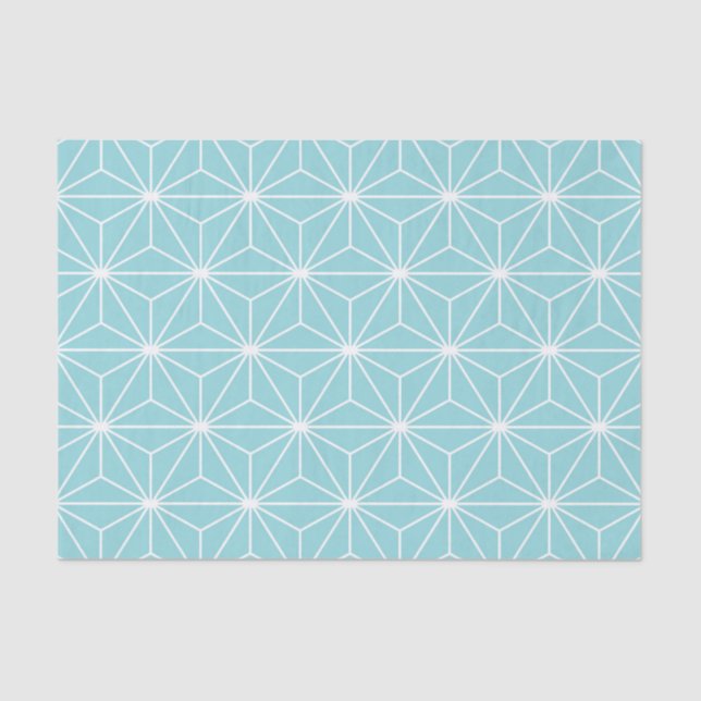 Asanoha Star Pattern Tissue Paper (Front)