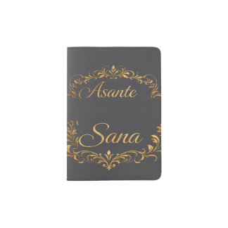 Asante Sana: Thank You | Swahili Heritage Custom Passport Holder
