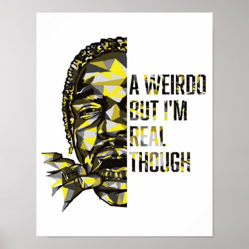 Asap Rocky A Weirdo Poster