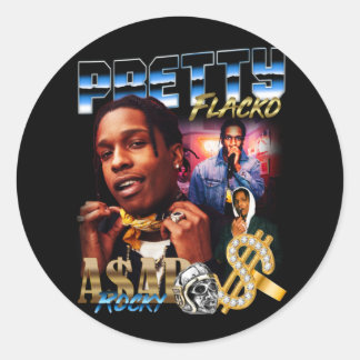 Asap Rocky, Asap Rocky Classic Round Sticker