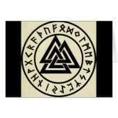 Asatru, old norse religion, symbols, odin & Thor (Front Horizontal)