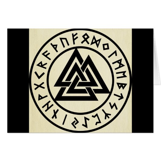 Asatru, old norse religion, symbols, odin & Thor (Front Horizontal)