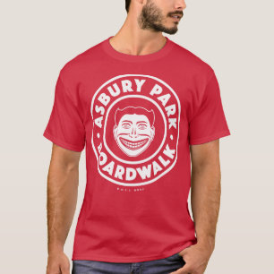 Asbury Park Boardwalk White T-Shirt