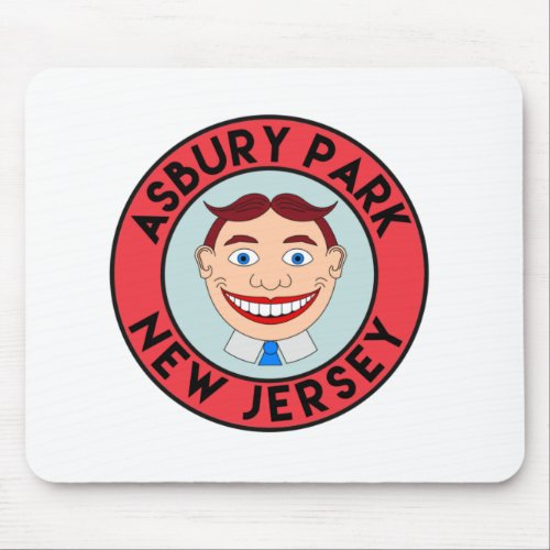 Asbury Park New Jersey Mouse Pad