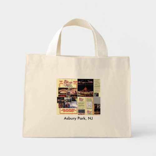 Asbury Park New Jersey _ Palace Park NJ Mini Tote Bag