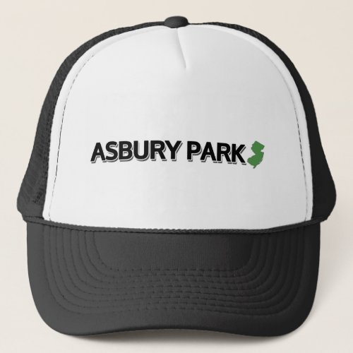Asbury Park New Jersey Trucker Hat