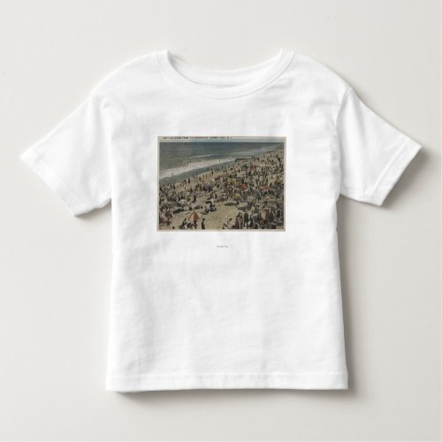 Asbury Park NJ _ Bathing Scene from Boardwalk Toddler T_shirt