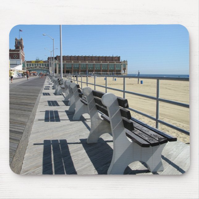 Asbury Park NJ Boardwalk Mouse Pad (Front)