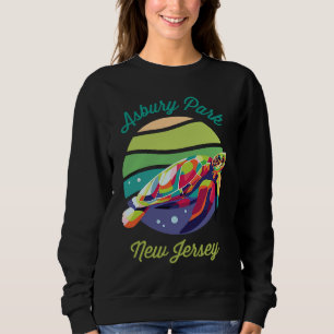 Asbury Park Sea Turtle Souvenir Sweatshirt