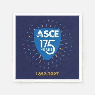 ASCE 175th Anniversary Celebratory Napkin