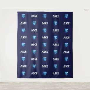 ASCE 175th Anniversary Custom Logo Backdrop