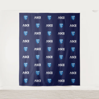 ASCE 175th Anniversary Custom Logo Backdrop