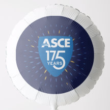ASCE 175th Anniversary Logo Balloon
