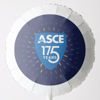 ASCE 175th Anniversary Logo Balloon