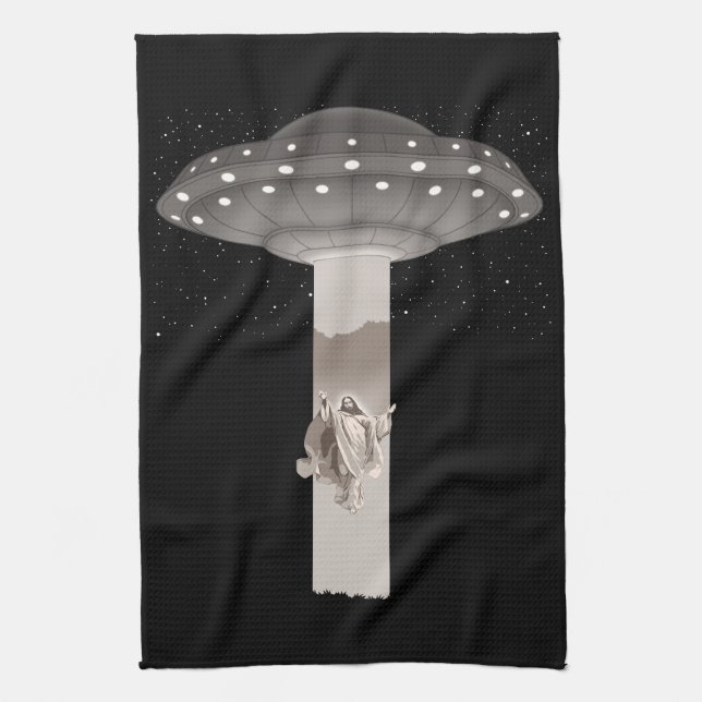 Ascend Me Up, Scooty Kitchen Towel (Vertical)