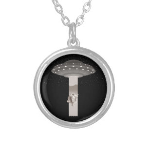 Ascend Me Up, Scooty Silver Plated Necklace