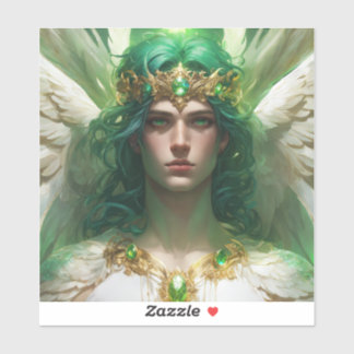 Ascended Gamer: Meditative Balance Tee Sticker