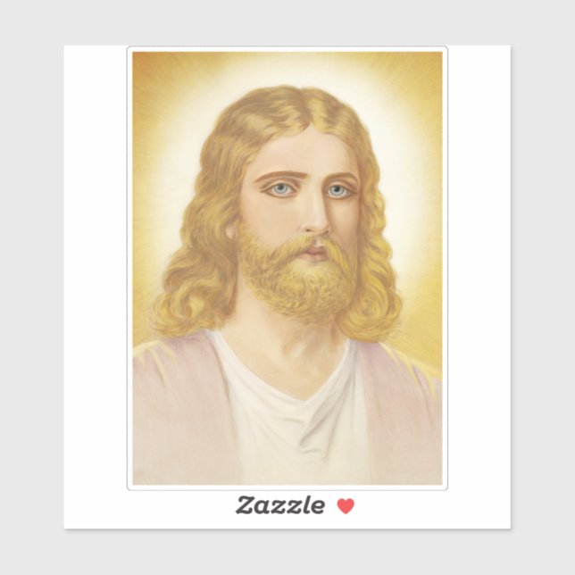 Ascended Master Jesus Christ Sticker (Sheet)