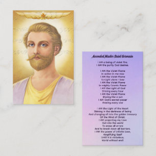 Ascended Master Saint Germain Business Card