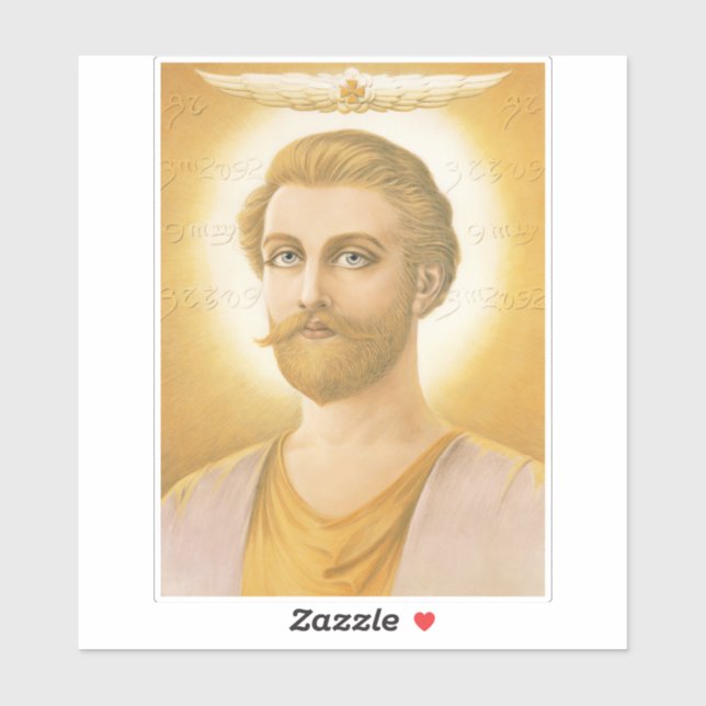 Ascended Master Saint Germain Sticker (Sheet)