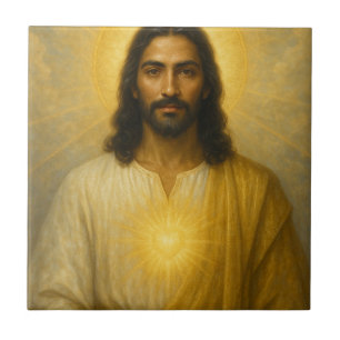 Ascended Master Sananda Ceramic Tile