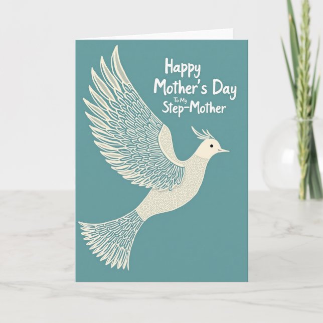 Ascending Bird Mothers Card (Front)