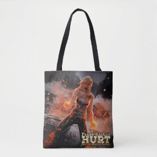 Ascending Mage Book Tote Bag - full print