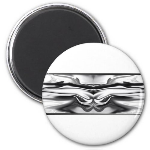 Ascension _ chrome angel abstract magnet