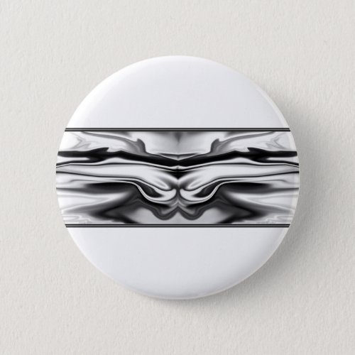 Ascension _ chrome angel abstract pinback button