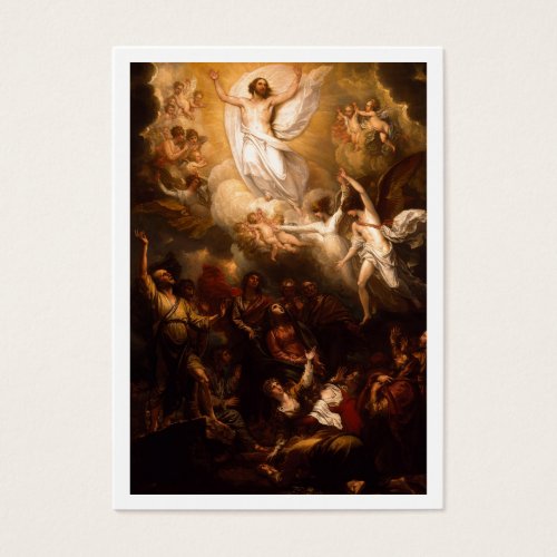 Ascension of Christ with Angels